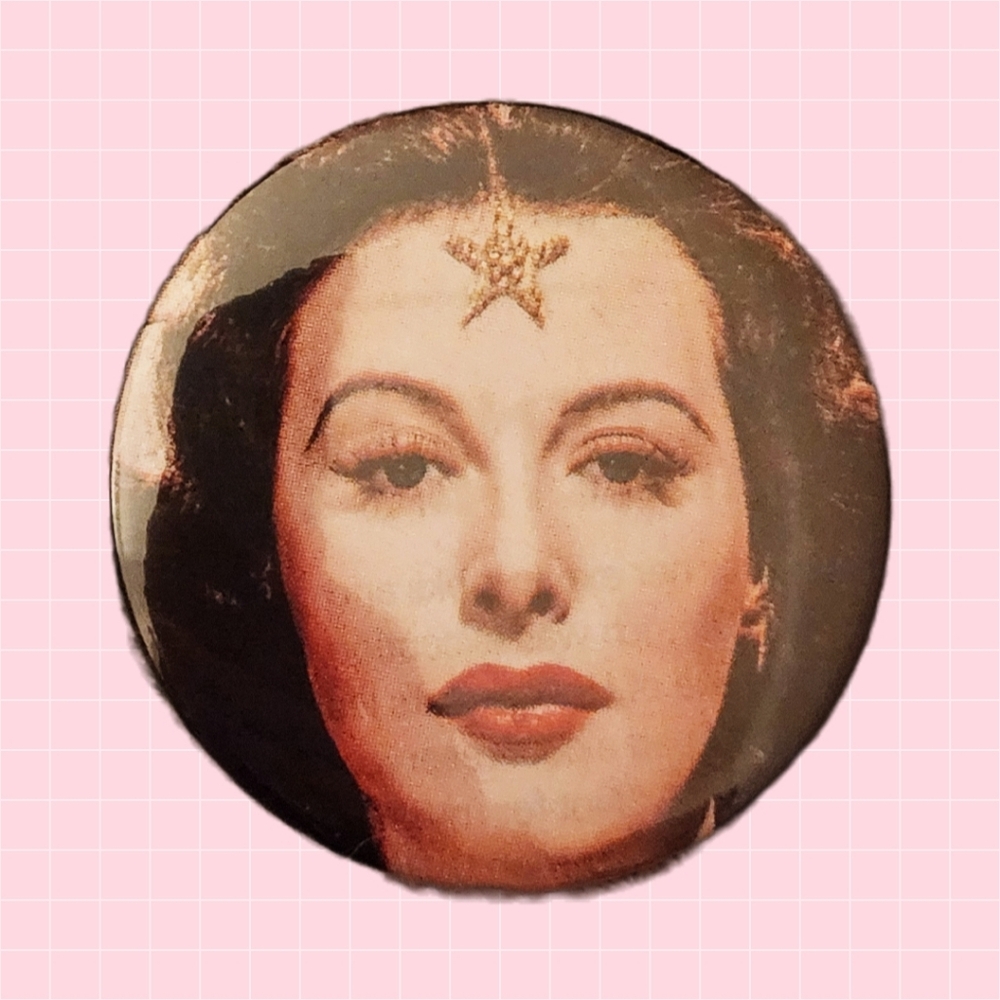 Hedy Lamarr 2" Pin